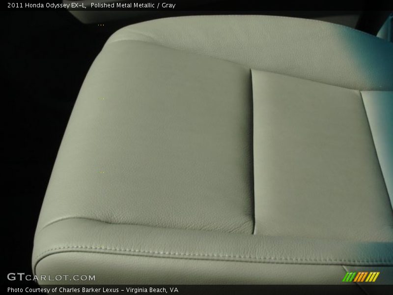 Polished Metal Metallic / Gray 2011 Honda Odyssey EX-L