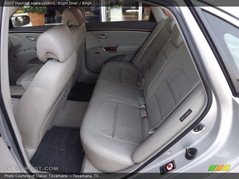 Bright Silver / Beige 2007 Hyundai Azera Limited