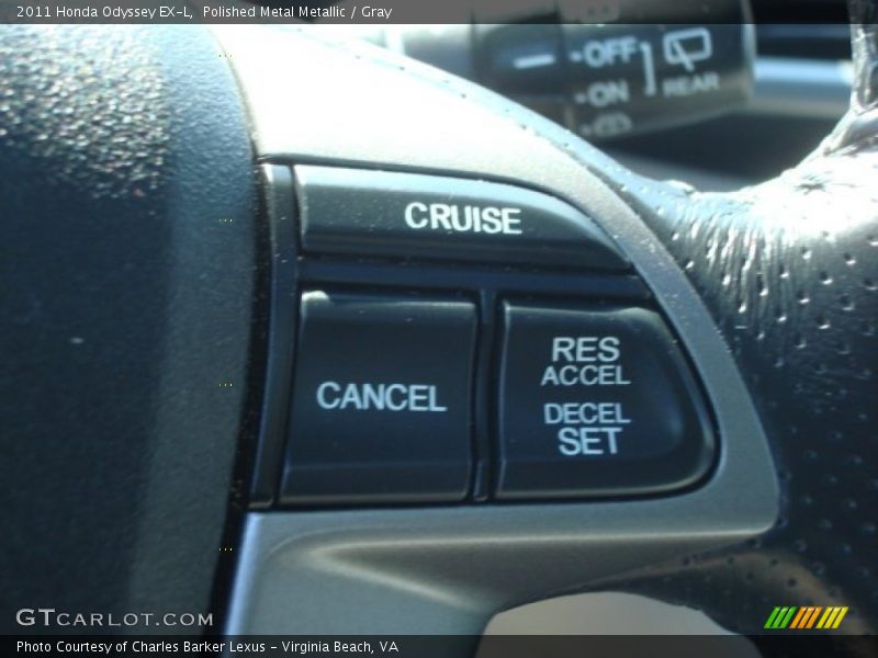 Polished Metal Metallic / Gray 2011 Honda Odyssey EX-L