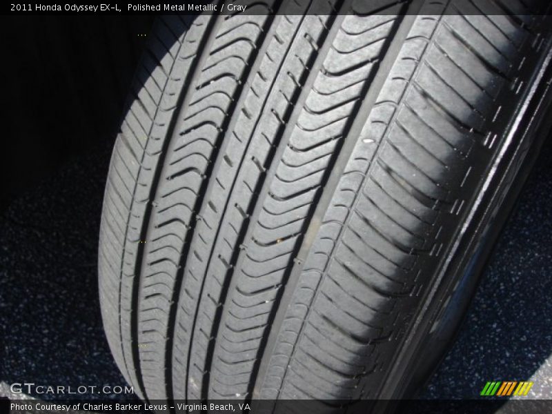 Polished Metal Metallic / Gray 2011 Honda Odyssey EX-L