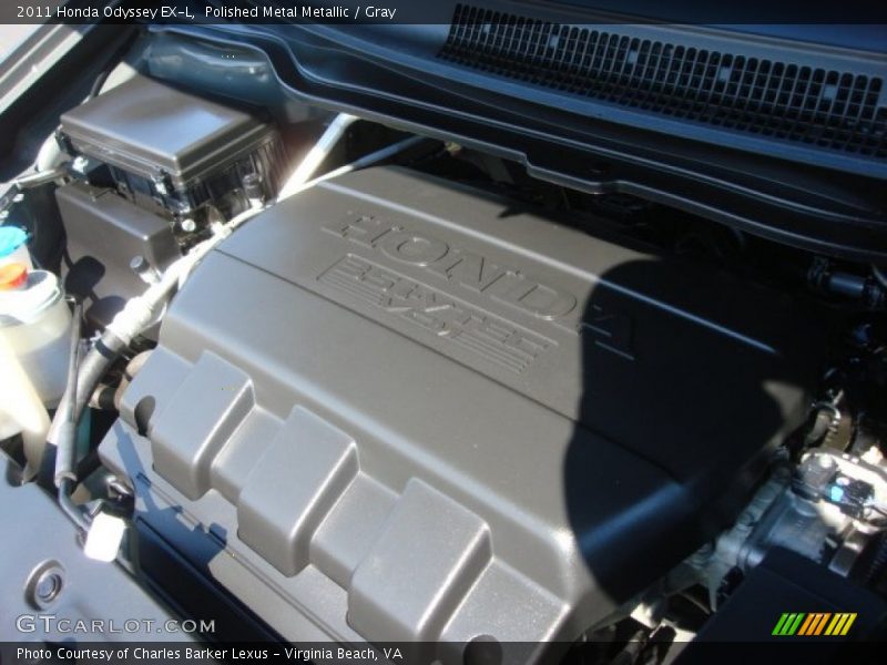 Polished Metal Metallic / Gray 2011 Honda Odyssey EX-L