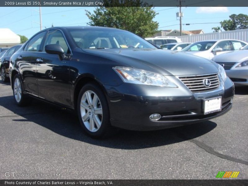 Smokey Granite Mica / Light Gray 2009 Lexus ES 350