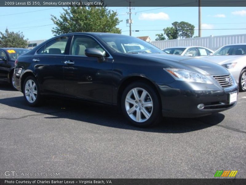 Smokey Granite Mica / Light Gray 2009 Lexus ES 350