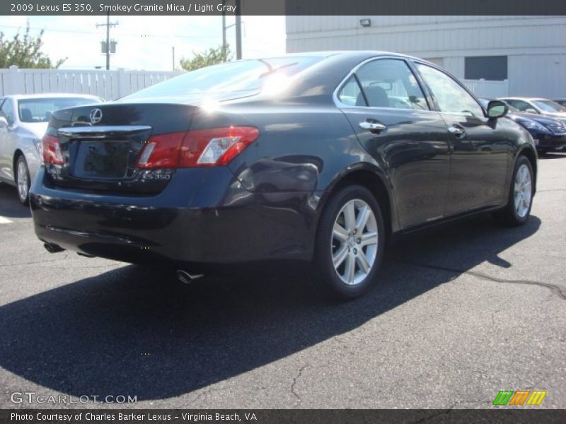 Smokey Granite Mica / Light Gray 2009 Lexus ES 350