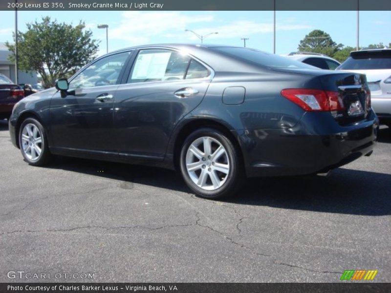 Smokey Granite Mica / Light Gray 2009 Lexus ES 350