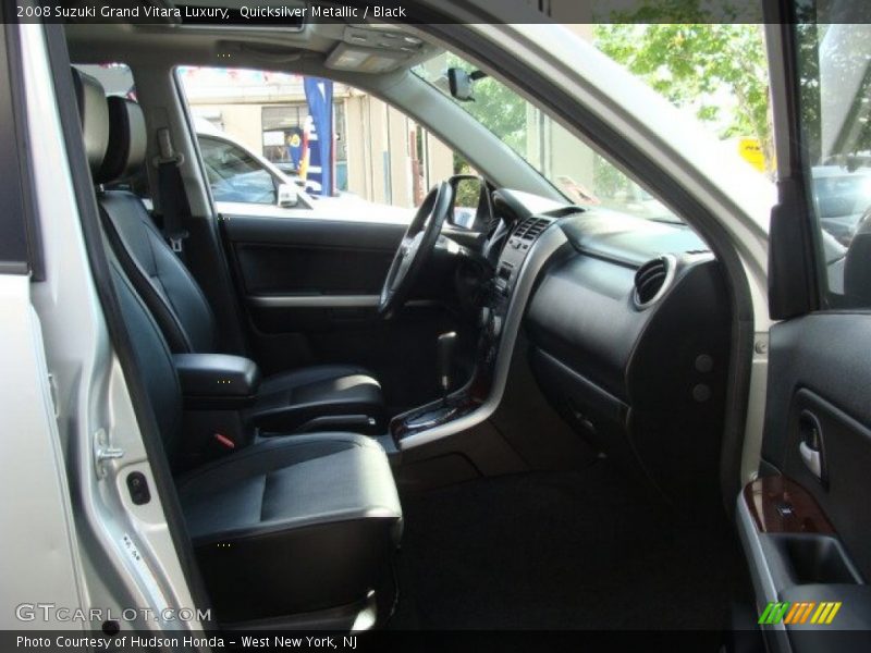 Quicksilver Metallic / Black 2008 Suzuki Grand Vitara Luxury