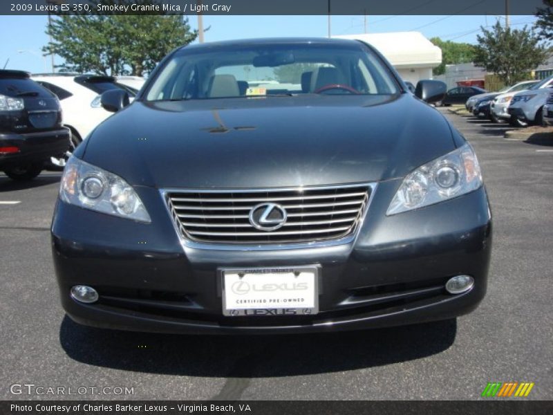 Smokey Granite Mica / Light Gray 2009 Lexus ES 350