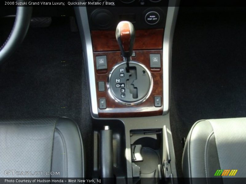 Quicksilver Metallic / Black 2008 Suzuki Grand Vitara Luxury