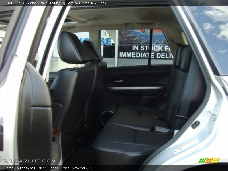 Quicksilver Metallic / Black 2008 Suzuki Grand Vitara Luxury