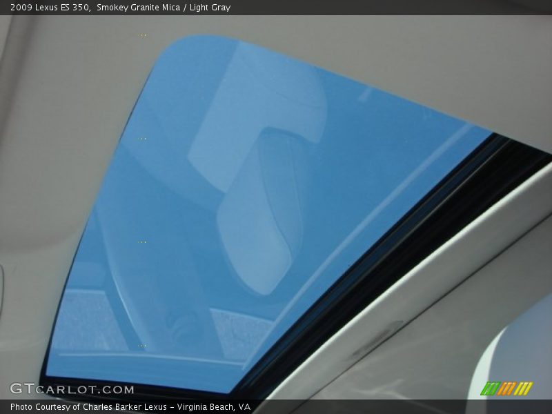 Smokey Granite Mica / Light Gray 2009 Lexus ES 350