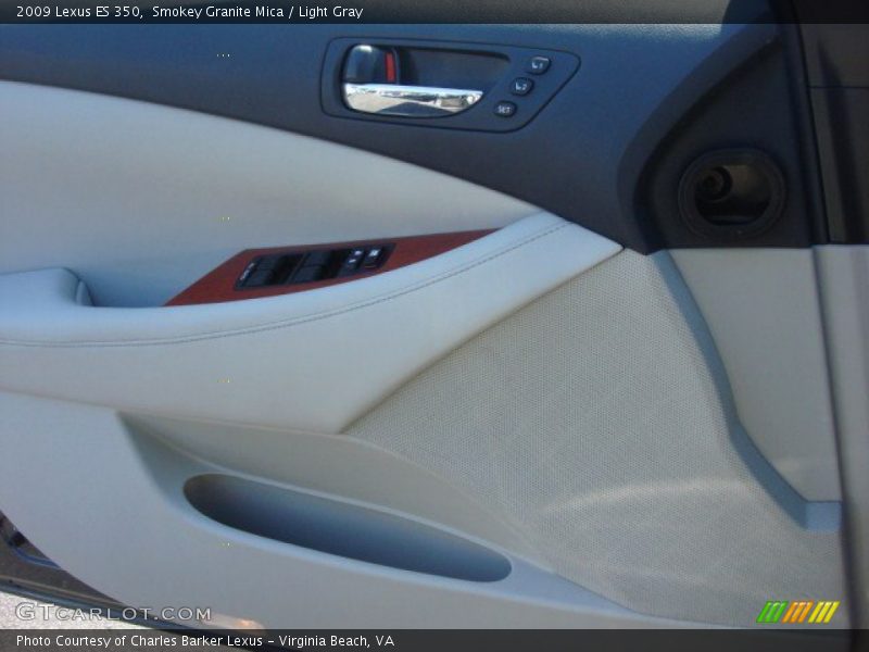Smokey Granite Mica / Light Gray 2009 Lexus ES 350