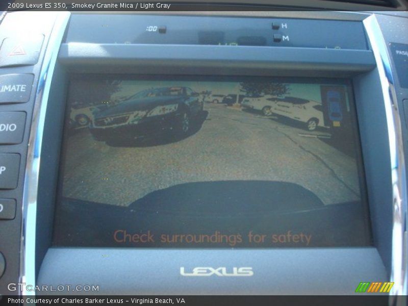 Smokey Granite Mica / Light Gray 2009 Lexus ES 350