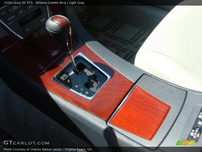 Smokey Granite Mica / Light Gray 2009 Lexus ES 350