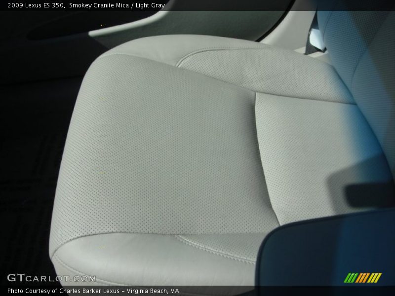 Smokey Granite Mica / Light Gray 2009 Lexus ES 350