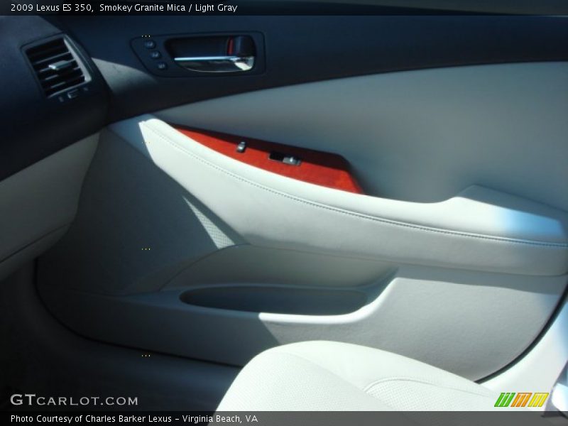 Smokey Granite Mica / Light Gray 2009 Lexus ES 350
