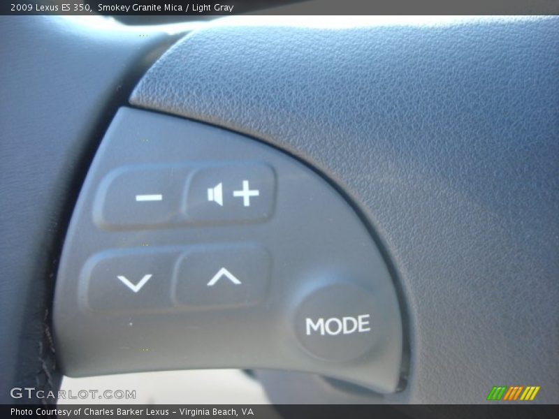 Smokey Granite Mica / Light Gray 2009 Lexus ES 350