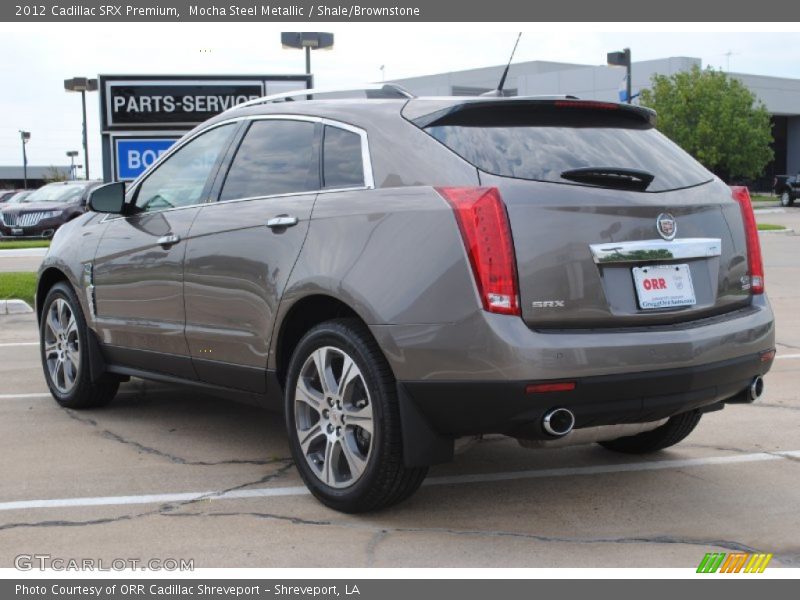 Mocha Steel Metallic / Shale/Brownstone 2012 Cadillac SRX Premium