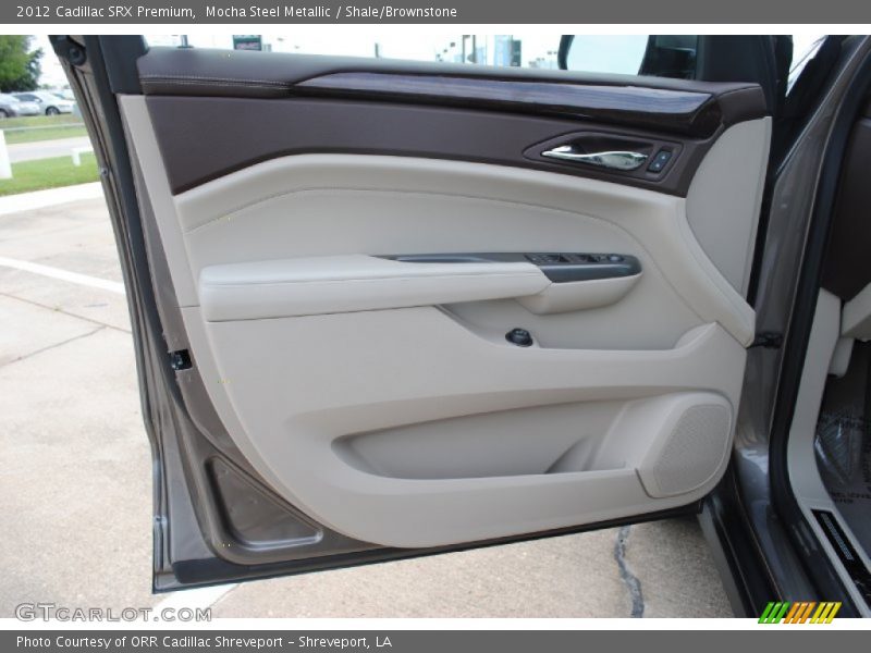 Mocha Steel Metallic / Shale/Brownstone 2012 Cadillac SRX Premium