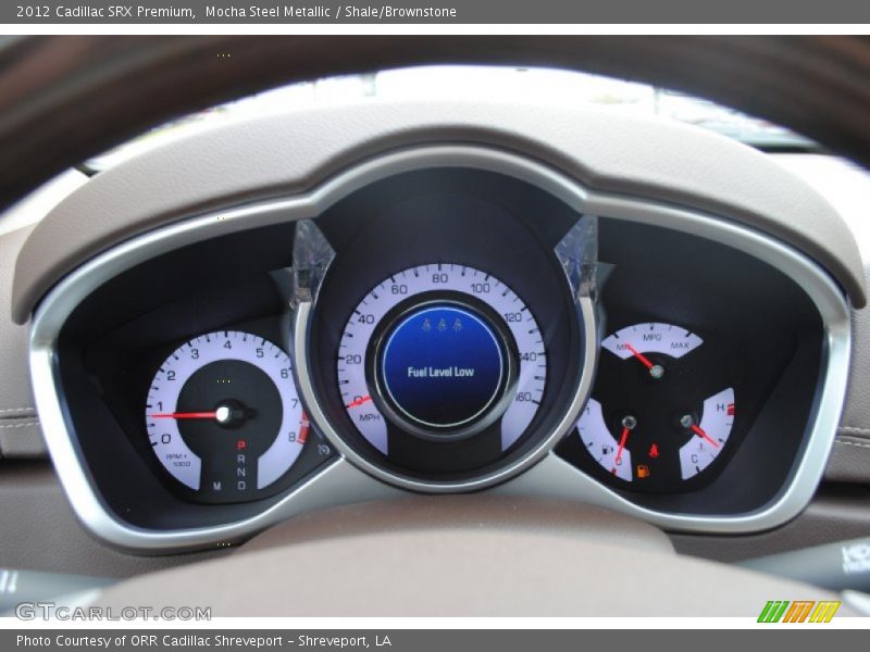 Mocha Steel Metallic / Shale/Brownstone 2012 Cadillac SRX Premium
