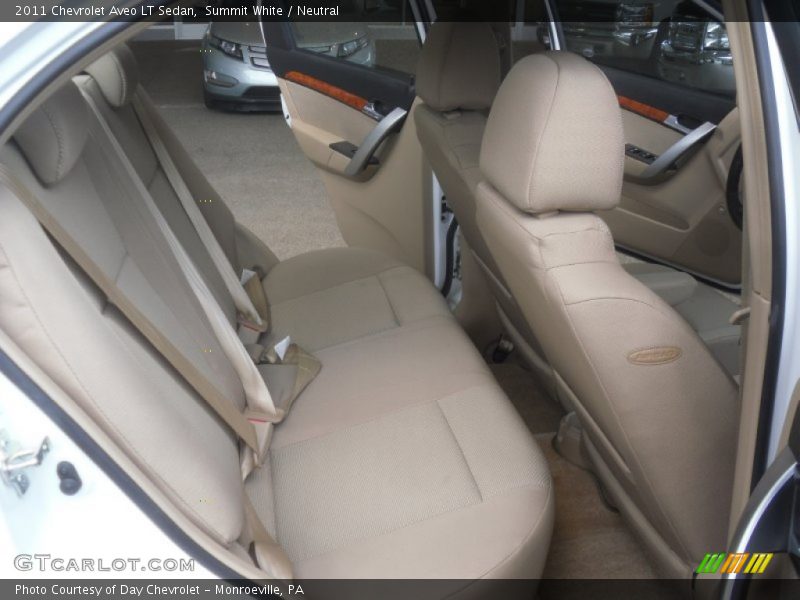 Summit White / Neutral 2011 Chevrolet Aveo LT Sedan