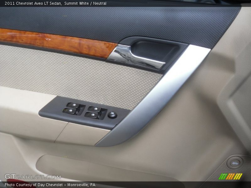 Summit White / Neutral 2011 Chevrolet Aveo LT Sedan