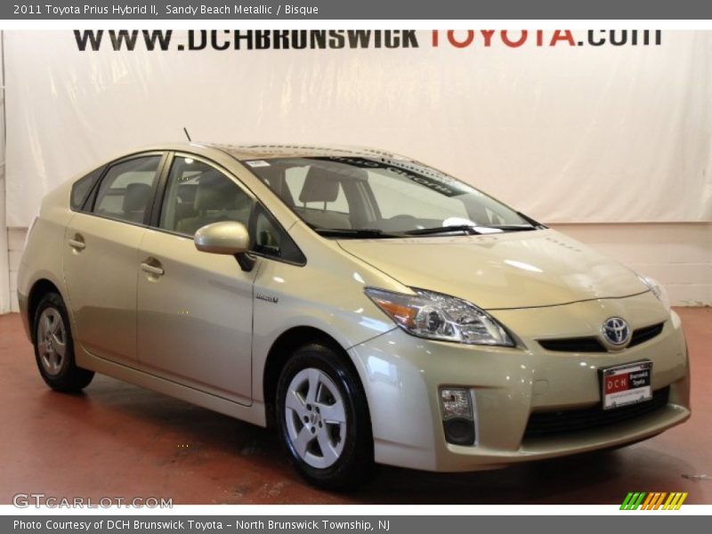 Sandy Beach Metallic / Bisque 2011 Toyota Prius Hybrid II