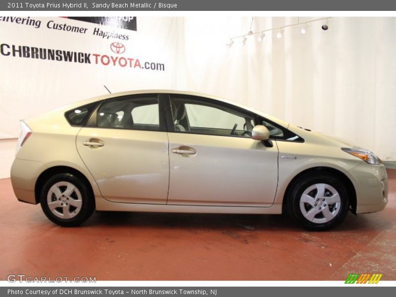 Sandy Beach Metallic / Bisque 2011 Toyota Prius Hybrid II