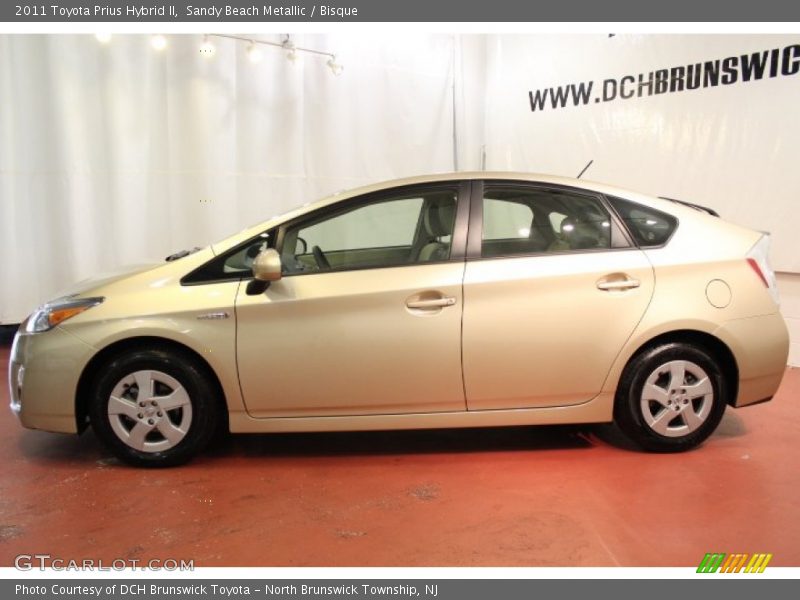 Sandy Beach Metallic / Bisque 2011 Toyota Prius Hybrid II