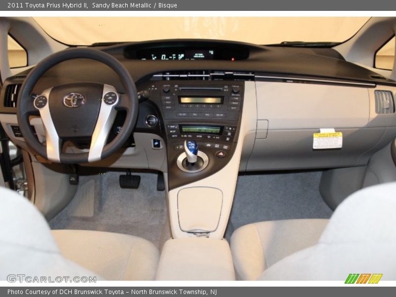 Sandy Beach Metallic / Bisque 2011 Toyota Prius Hybrid II
