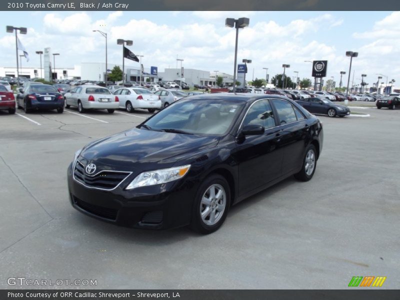 Black / Ash Gray 2010 Toyota Camry LE