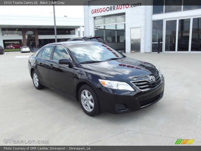 Black / Ash Gray 2010 Toyota Camry LE