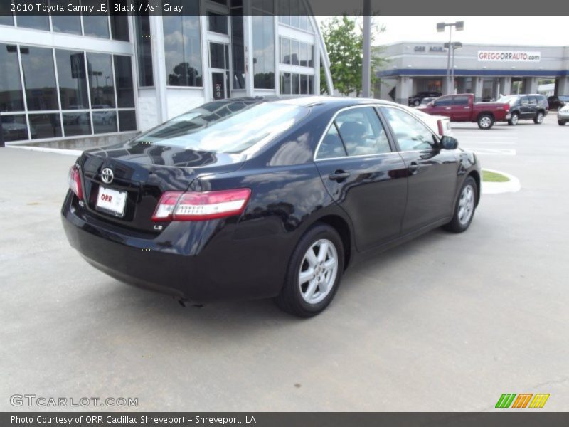 Black / Ash Gray 2010 Toyota Camry LE