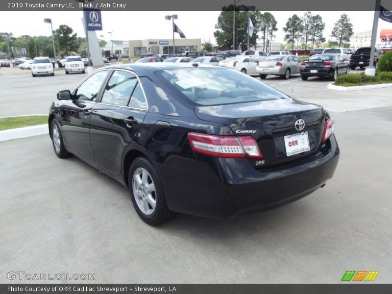 Black / Ash Gray 2010 Toyota Camry LE