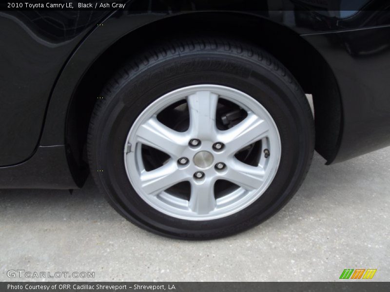 Black / Ash Gray 2010 Toyota Camry LE