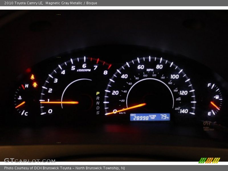 Magnetic Gray Metallic / Bisque 2010 Toyota Camry LE