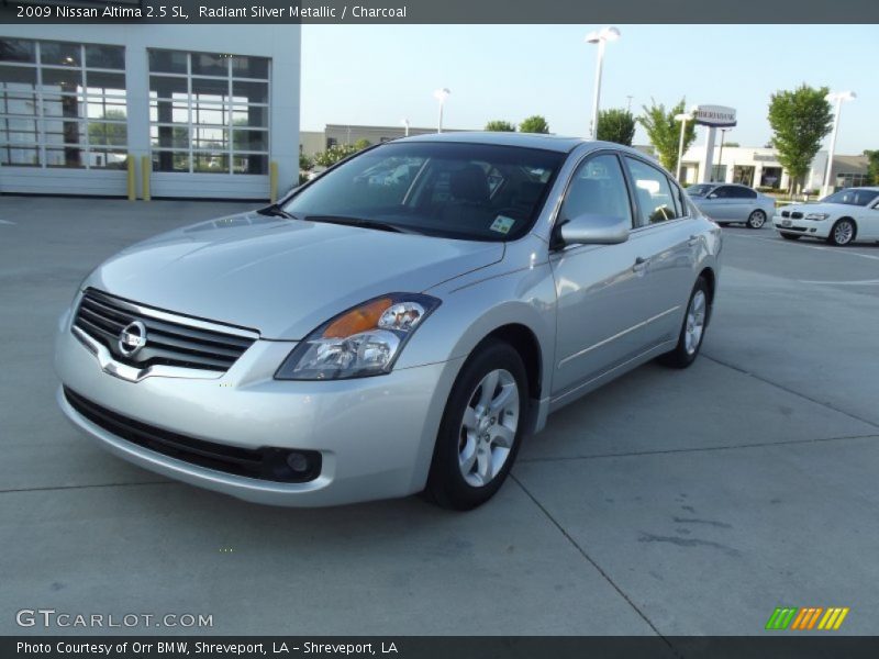 Radiant Silver Metallic / Charcoal 2009 Nissan Altima 2.5 SL