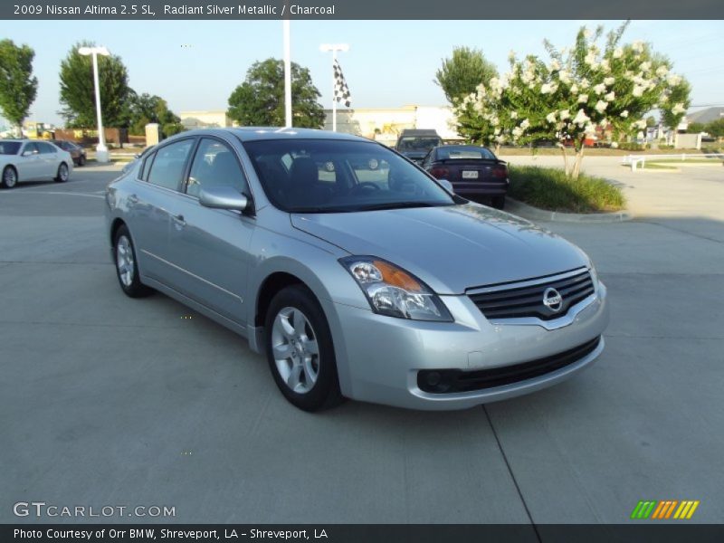 Radiant Silver Metallic / Charcoal 2009 Nissan Altima 2.5 SL
