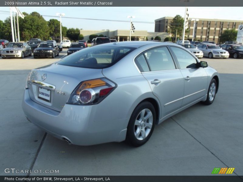 Radiant Silver Metallic / Charcoal 2009 Nissan Altima 2.5 SL