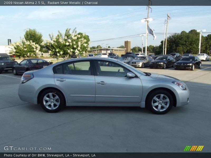 Radiant Silver Metallic / Charcoal 2009 Nissan Altima 2.5 SL