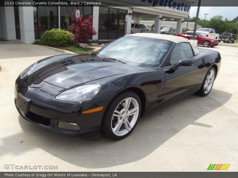 Black / Cashmere 2010 Chevrolet Corvette Convertible