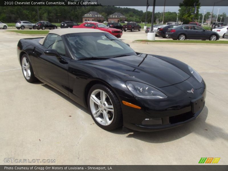 Front 3/4 View of 2010 Corvette Convertible