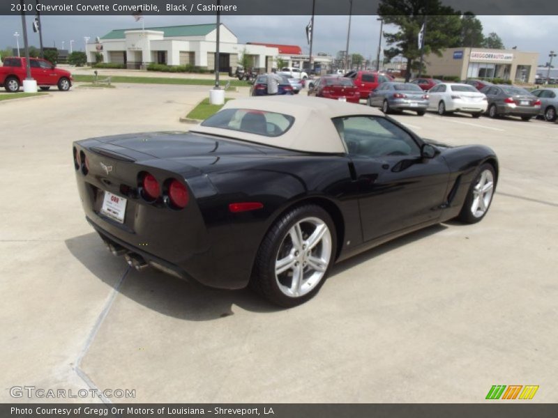 Black / Cashmere 2010 Chevrolet Corvette Convertible