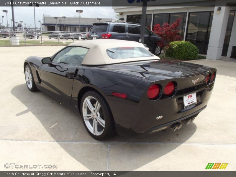 Black / Cashmere 2010 Chevrolet Corvette Convertible