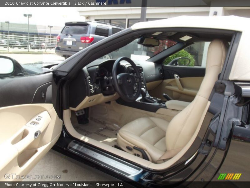 Black / Cashmere 2010 Chevrolet Corvette Convertible