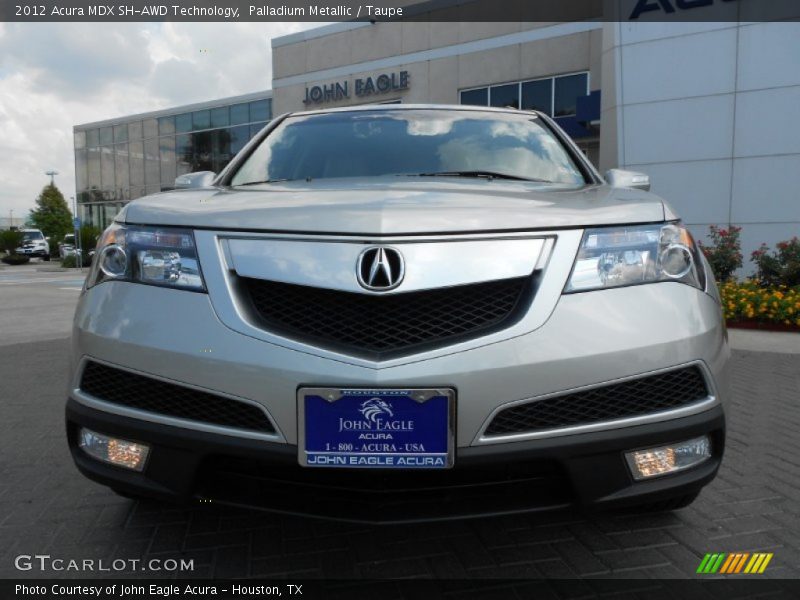 Palladium Metallic / Taupe 2012 Acura MDX SH-AWD Technology