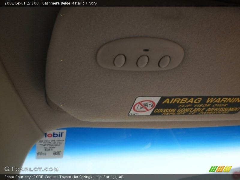 Cashmere Beige Metallic / Ivory 2001 Lexus ES 300