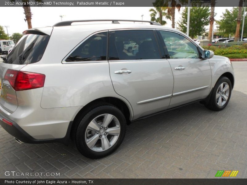 Palladium Metallic / Taupe 2012 Acura MDX SH-AWD Technology