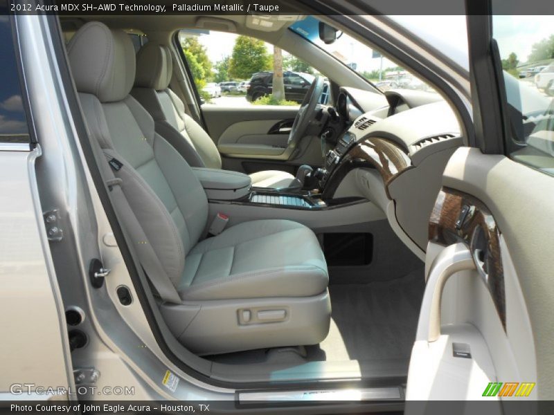Palladium Metallic / Taupe 2012 Acura MDX SH-AWD Technology