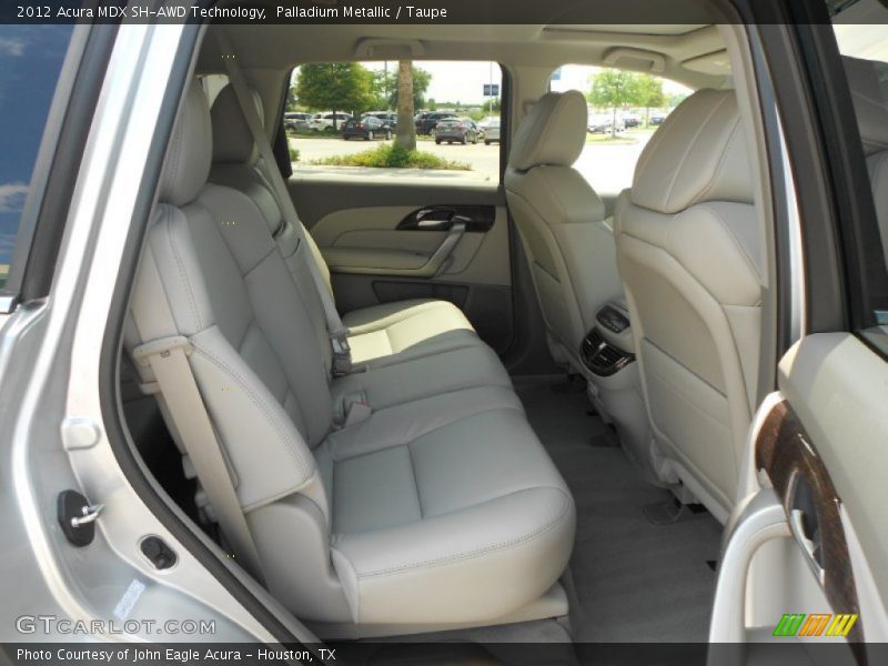 Palladium Metallic / Taupe 2012 Acura MDX SH-AWD Technology