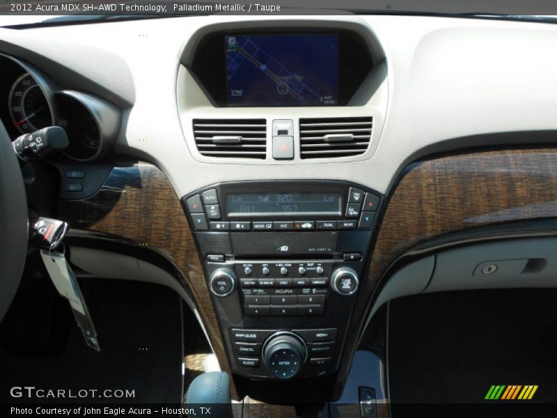 Palladium Metallic / Taupe 2012 Acura MDX SH-AWD Technology